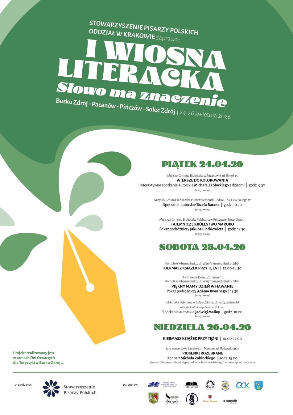 Wiosna literacka – słowo ma znaczenie