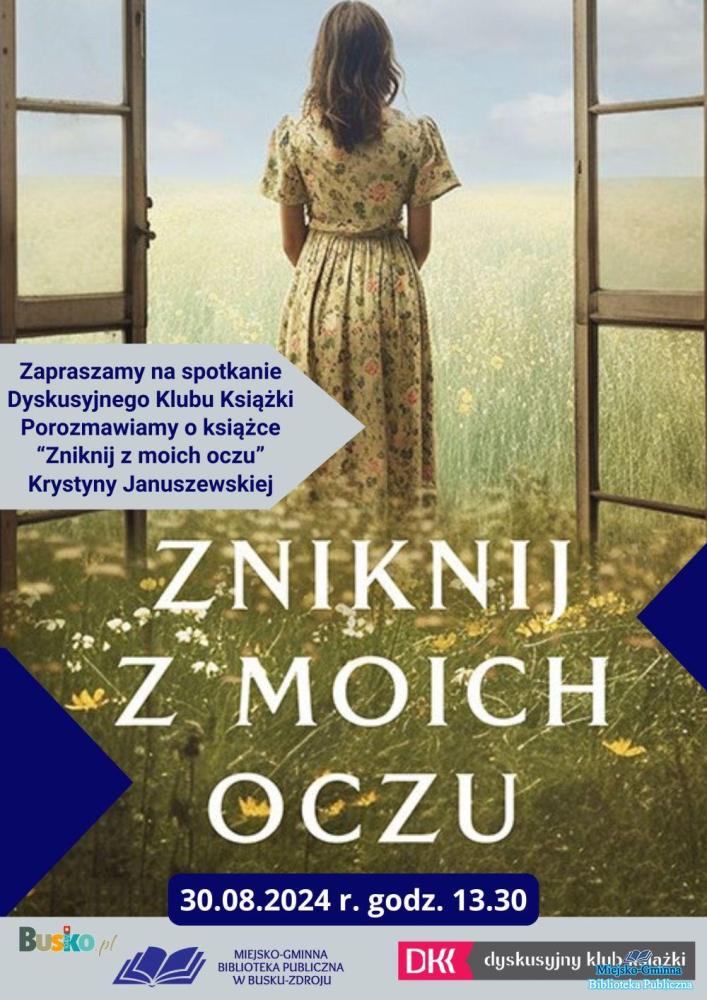 Serdecznie zapraszamy na kolejne spotkanie naszego Dyskusyjnego Klubu Książki!